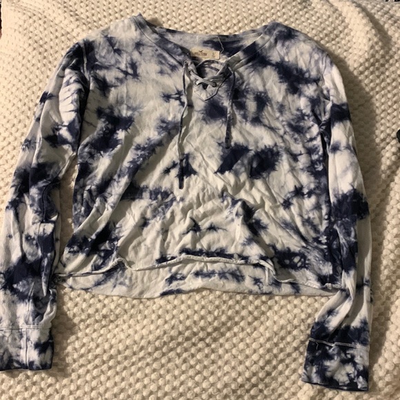 Hollister Tops - women tie dyed hollister long sleeve top